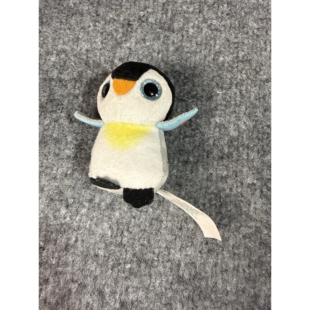 Ty Teenie Beanie Boos – Pongo the Penguin – McDonald’s 2021 Happy Meal Plush –3"